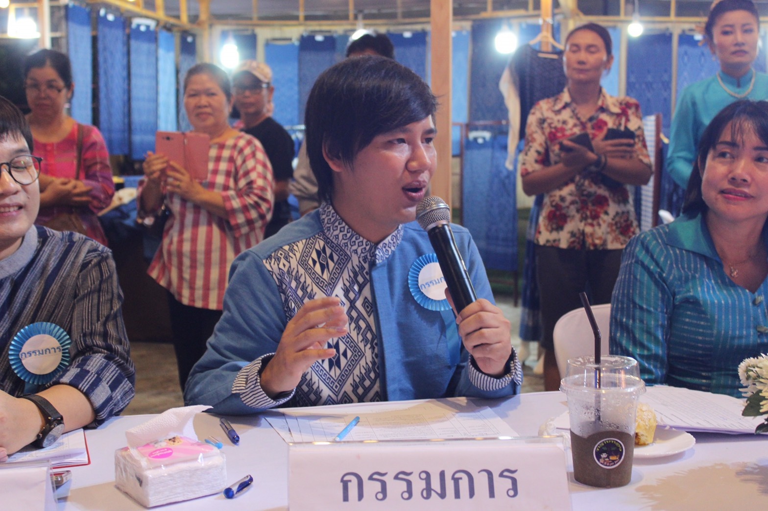 นครพนม เดินแบบ “ผ้าไทย ใส่ไม่เชย” (ร้อยหลาก พรรณลาย ผ้าไทนคร)