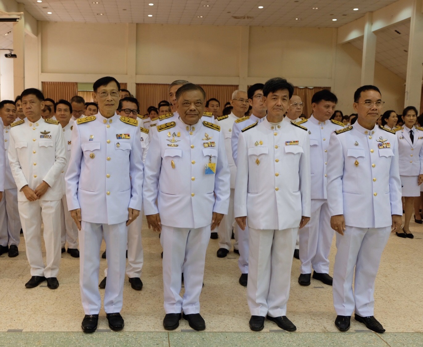 พิธีวางพวงมาลาและพิธีถวายบังคม เนื่องในวันคล้ายวันสวรรคต พระบาทสมเด็จพระบรมชนกาธิเบศร มหาภูมิพลอดุลยเดชมหาราช บรมนาถบพิตร