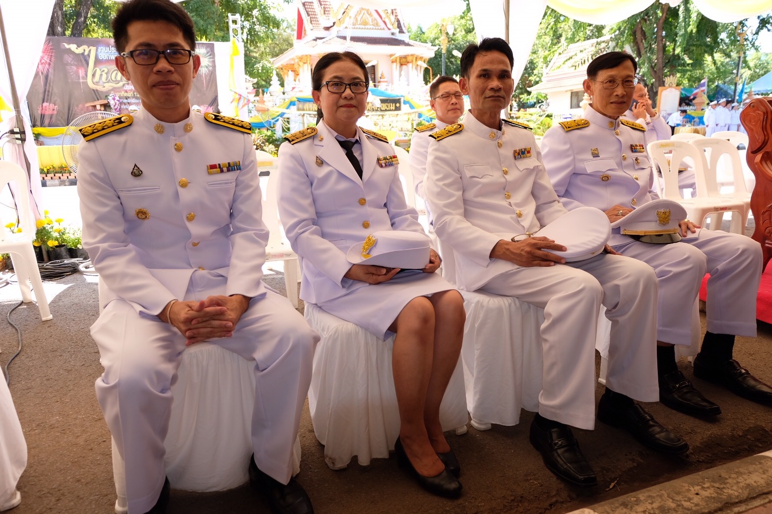 พิธีอันเชิญไฟพระฤกษ์และขบวนแห่ปราสาทผึ้ง ประจำปี พ.ศ. 2562