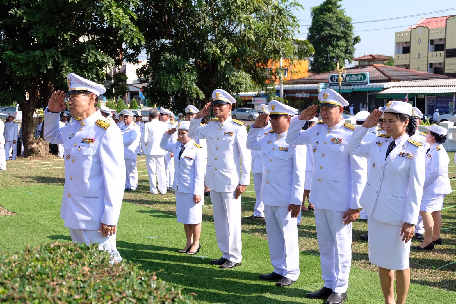พิธีวางพวงมาลาและถวายบังคมเนื่องในวันคล้ายวันสวรรคตพระบาทสมเด็จพระจุลจอมเกล้าเจ้าอยู่หัว รัชกาลที่ 5