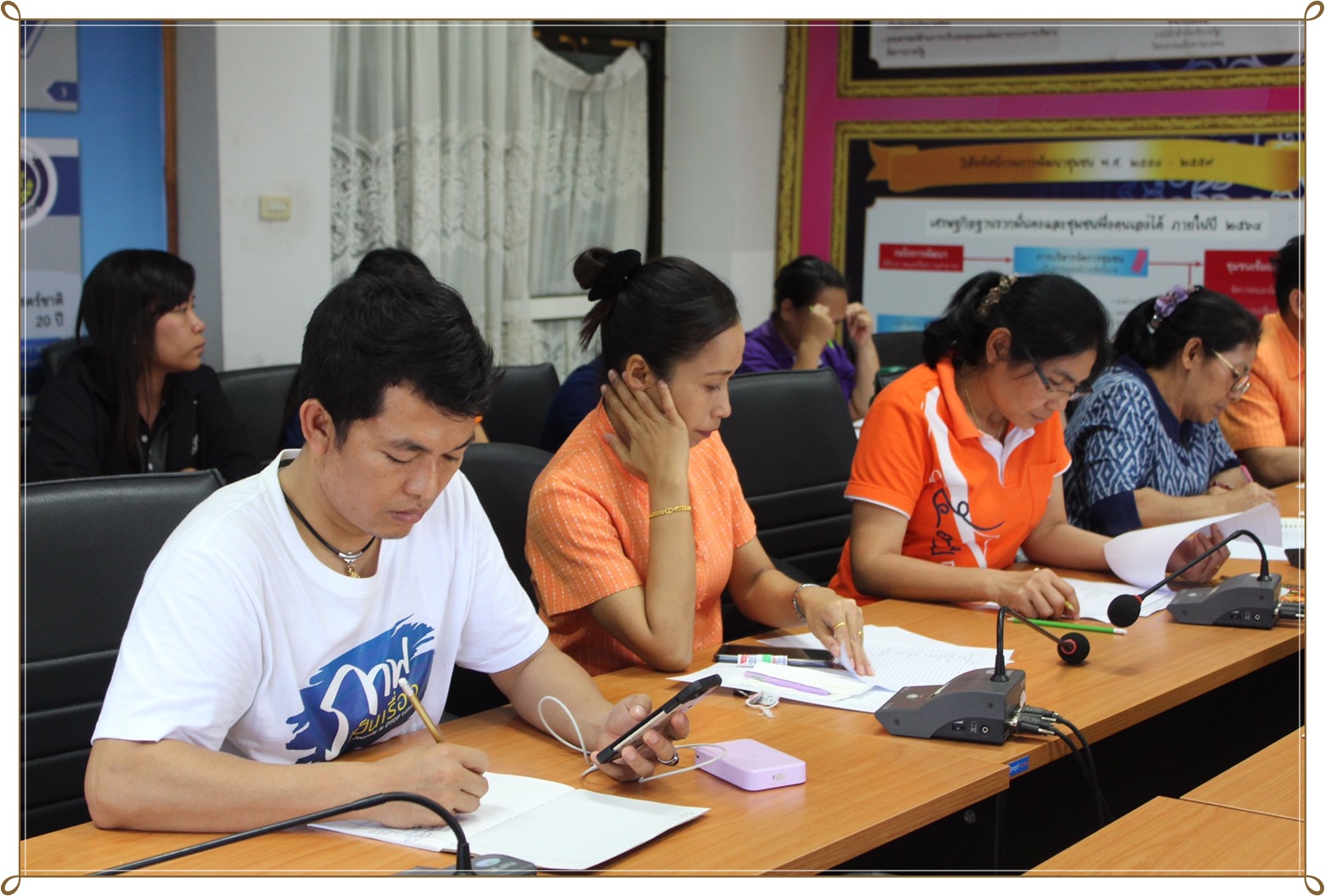 ประชุมเตรียมความพร้อมการจัดงาน “ร้อยหลาก พรรณลาย ผ้าไทนคร”