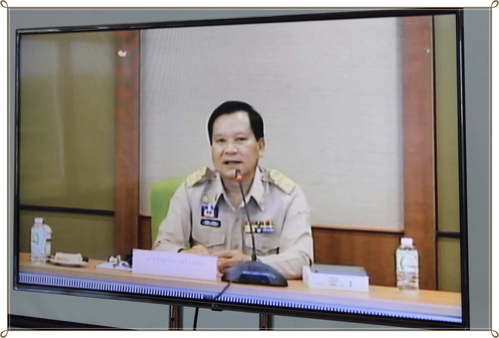 การประชุม Morning Brief กรมการพัฒนาชุมชน ครั้งที่ 22/2562 ผ่าน TV พช.