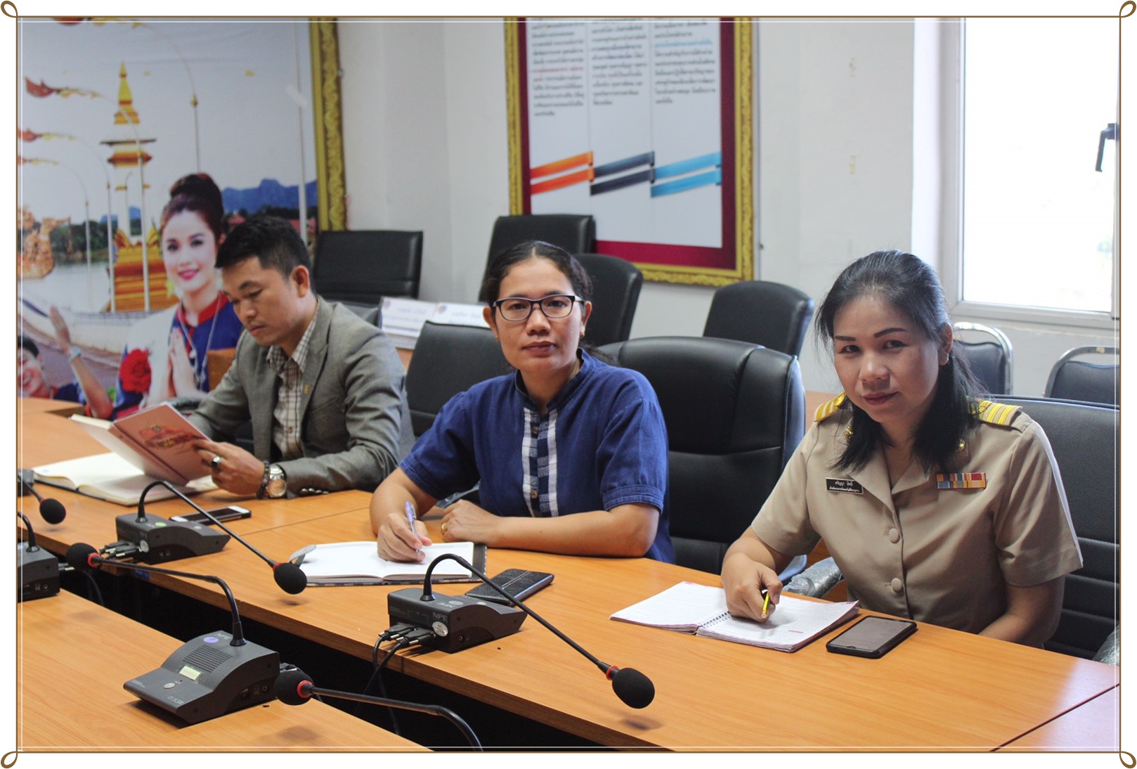 การประชุม Morning Brief กรมการพัฒนาชุมชน ครั้งที่ 22/2562 ผ่าน TV พช.