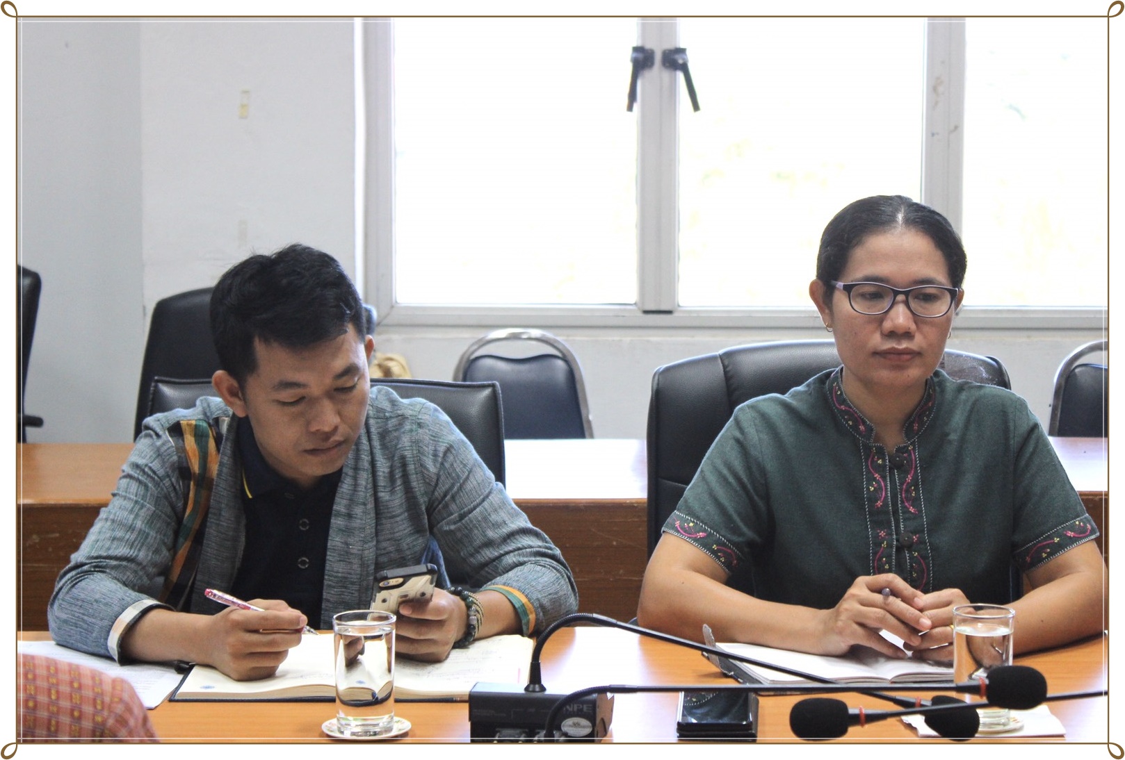 ประชุมหัวหน้ากลุ่ม/ฝ่าย นักวิชาการและเจ้าหน้าที่พัฒนาชุมชนจังหวัด