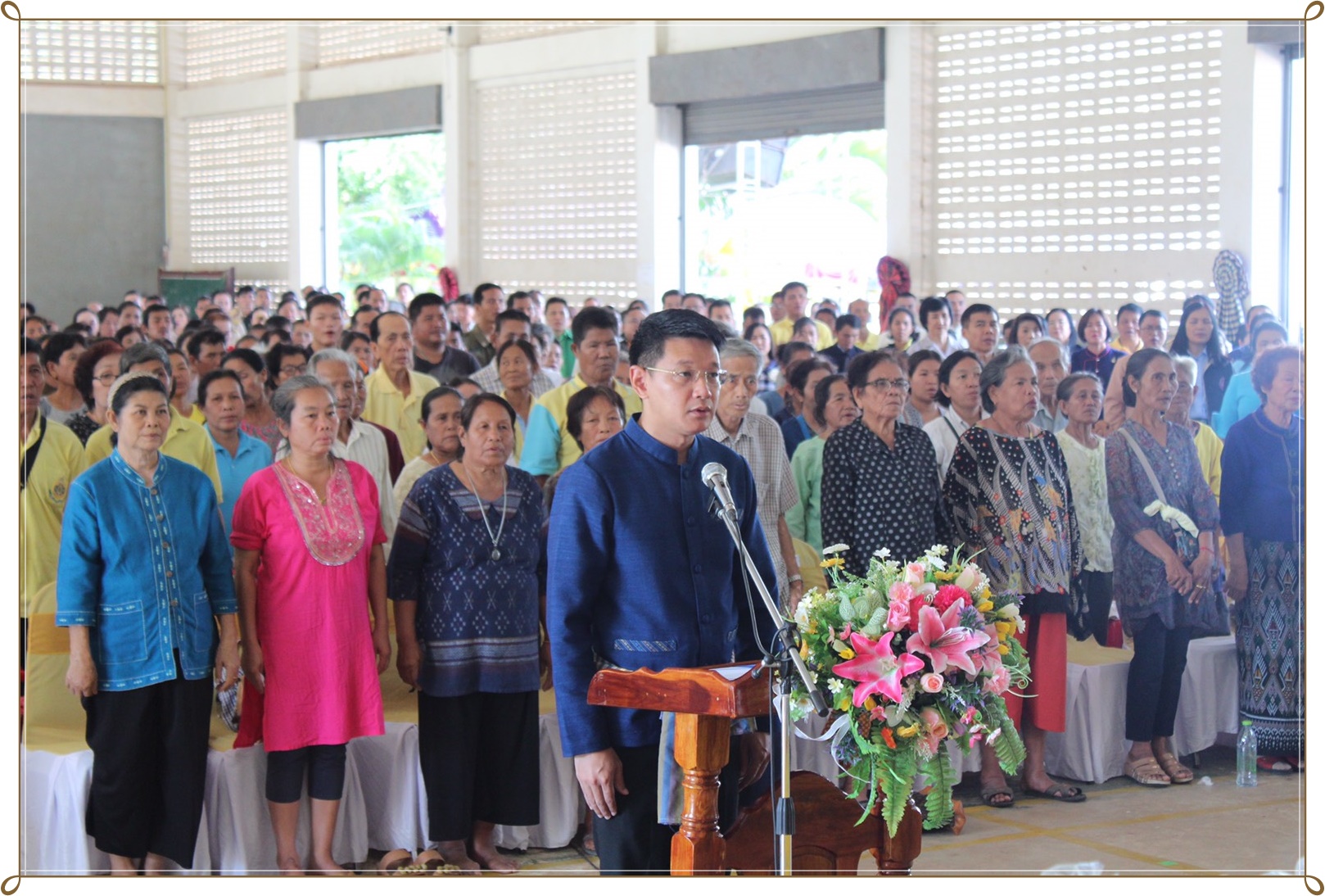 โครงการจังหวัดเคลื่อนที่แบบบูรณาการ “บำบัดทุกข์ บำรุงสุข สร้างรอยยิ้มให้ประชาชน” และกิจกรรมหน่วยแพทย์เคลื่อนที่ พอ.สว.จังหวัดนครพนม