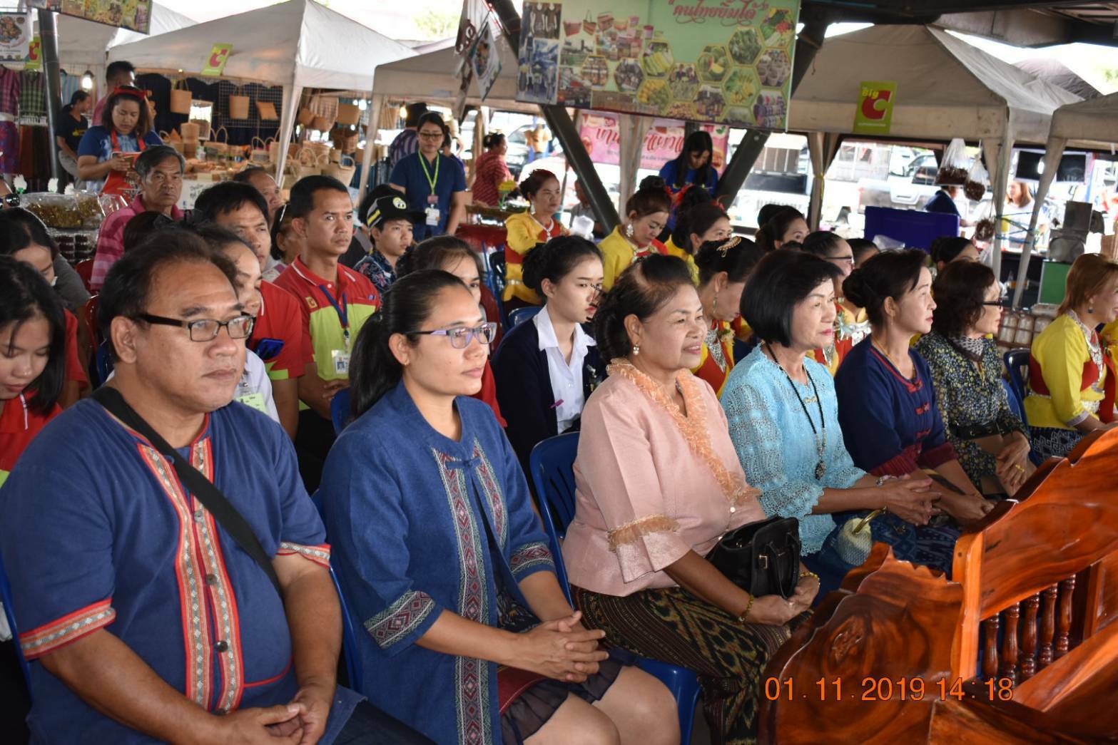 1พ.ย.2562 พช.นครพนม ร่วมสนับสนุนงานสินค้าเกษตรปลอดภัยจังหวัดนครพนม