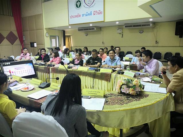 พช.นครพนม -ร่วมประชุมการขับเคลื่อน​งานคุณภาพ​ชีวิต​ระดับอำเภอ​ (พชอ.)​ ครั้งที่​ 1/2563