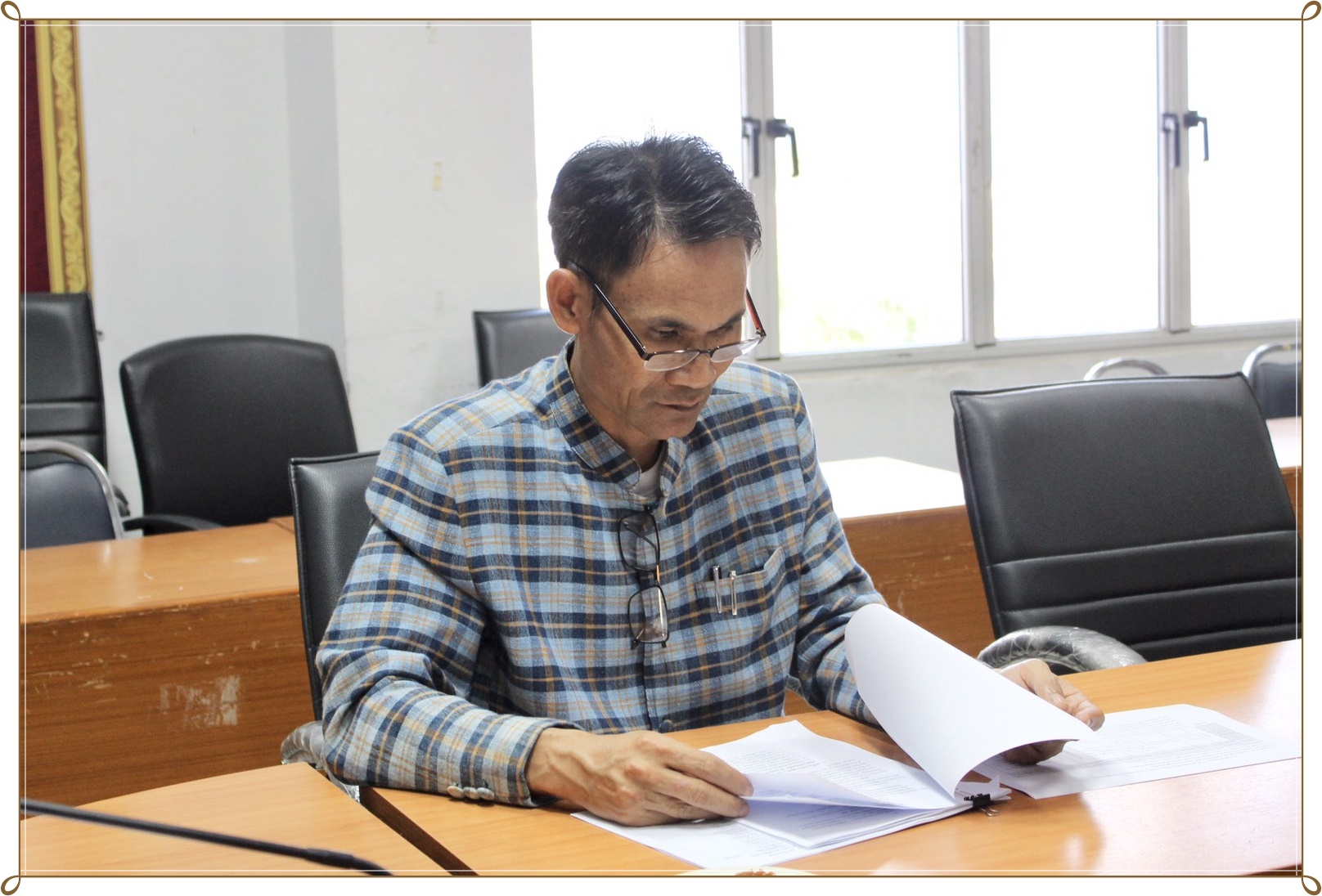 ?พช.นครพนม ประชุมหัวหน้ากลุ่มงานฯ นักวิชาการและเจ้าหน้าที่พัฒนาชุมชน