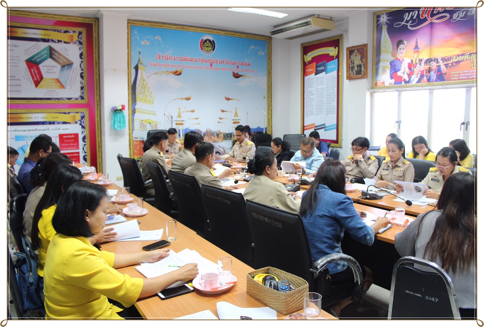(18-11-62) พช.นครพนม ขับเคลื่อนงานตลาดประชารัฐ