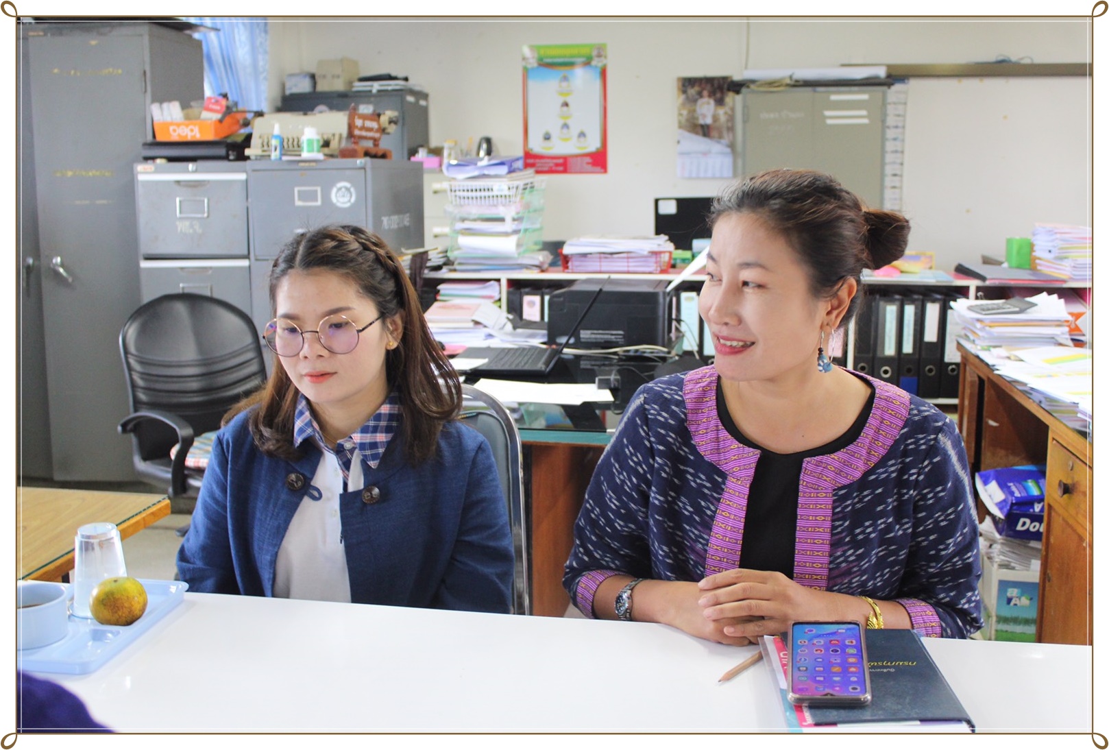 (19-11-2562) พช.นครพนม ติดตามสนับสนุนระบบสารสนเทศฯ สพอ.บ้านแพง