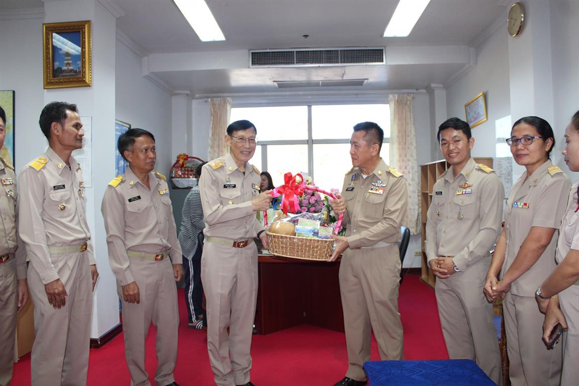 6 ม.ค. 2563 พช.นครพนม ร่วมให้การต้อนรับรองผู้ว่าราชการจังหวัดนครพนม