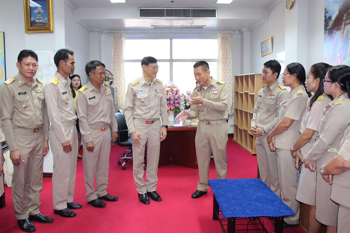 6 ม.ค. 2563 พช.นครพนม ร่วมให้การต้อนรับรองผู้ว่าราชการจังหวัดนครพนม