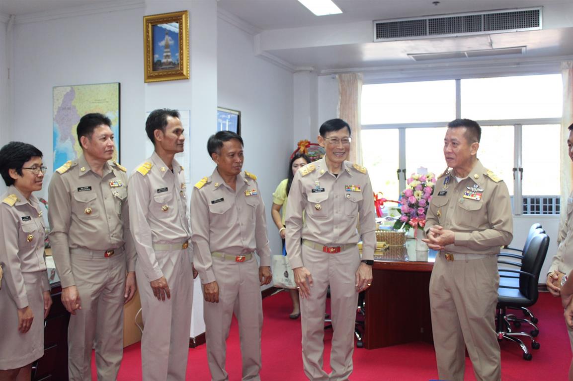 6 ม.ค. 2563 พช.นครพนม ร่วมให้การต้อนรับรองผู้ว่าราชการจังหวัดนครพนม