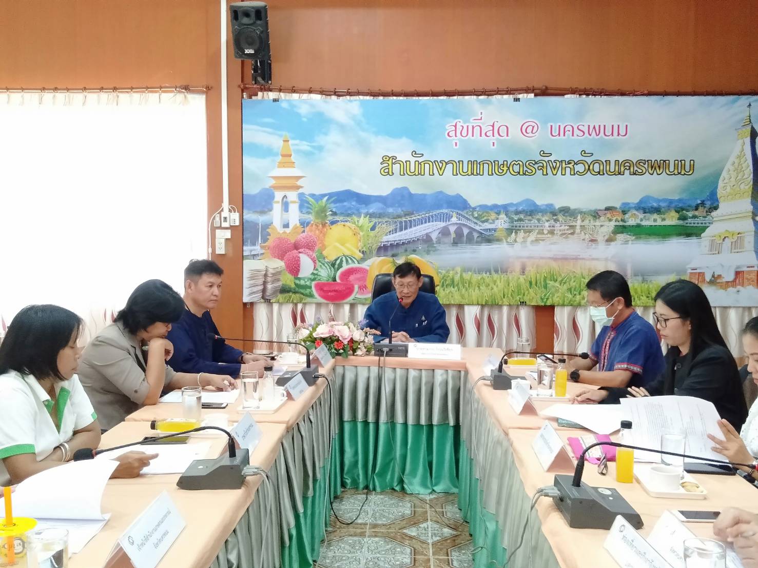 25 ก.พ. 2563 พช.นครพนม ประชุมคณะทำงานขับเคลื่อนการพัฒนาเศรษฐกิจฐานรากและประชารัฐ