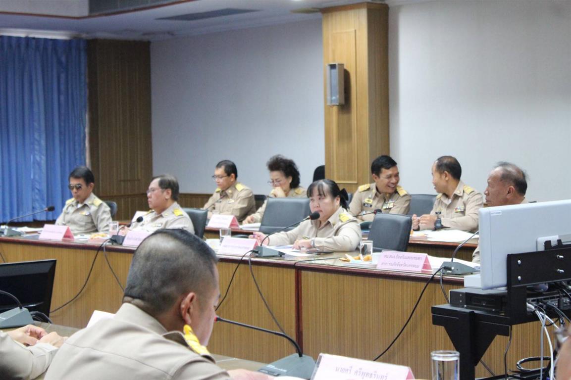 27 ก.พ. 2563 พช.นครพนม ร่วมการประชุมรองผู้ว่าราชการจังหวัดนครพนม หัวหน้าส่วนราชการสังกัดกระทรวงมหาดไทยฯ