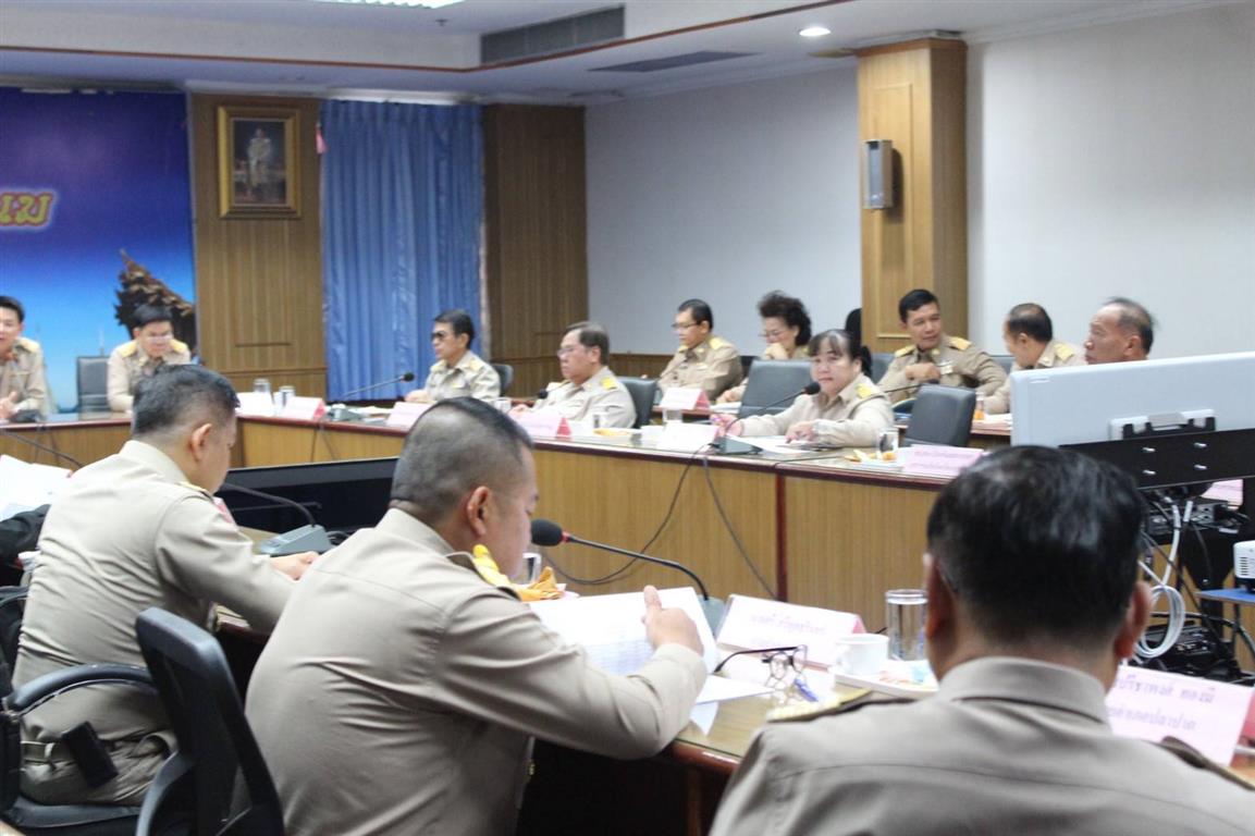27 ก.พ. 2563 พช.นครพนม ร่วมการประชุมรองผู้ว่าราชการจังหวัดนครพนม หัวหน้าส่วนราชการสังกัดกระทรวงมหาดไทยฯ