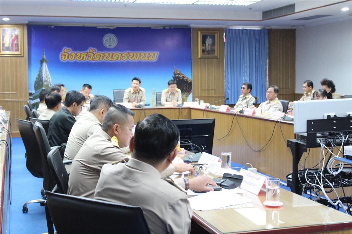 27 ก.พ. 2563 พช.นครพนม ร่วมการประชุมรองผู้ว่าราชการจังหวัดนครพนม หัวหน้าส่วนราชการสังกัดกระทรวงมหาดไทยฯ
