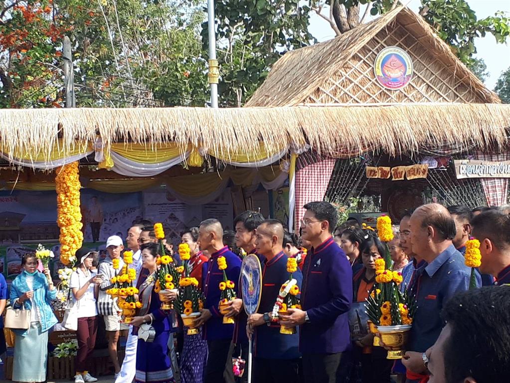 1 ก.พ. 2563 พช.นครพนม “ร่วมพิธีอัญเชิญพระอุปคุต เปิดงานนมัสการพระธาตุพนม 2563