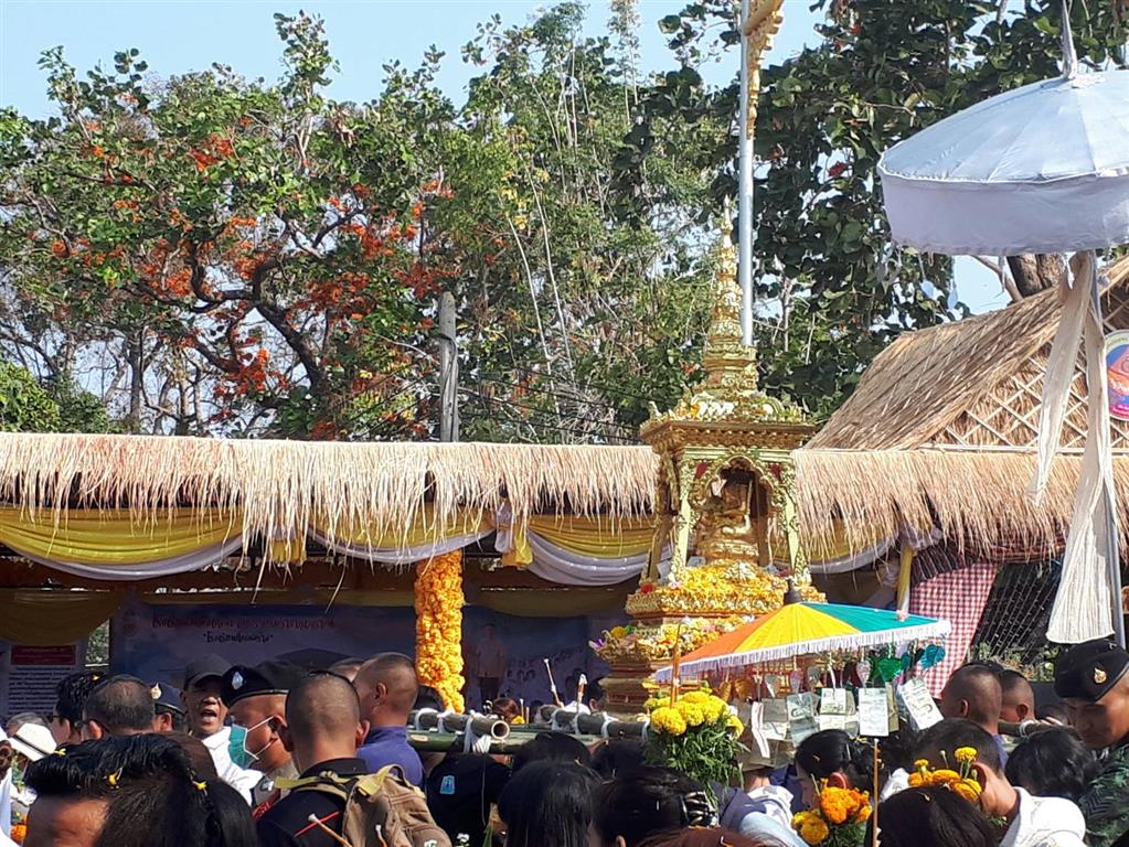 1 ก.พ. 2563 พช.นครพนม “ร่วมพิธีอัญเชิญพระอุปคุต เปิดงานนมัสการพระธาตุพนม 2563
