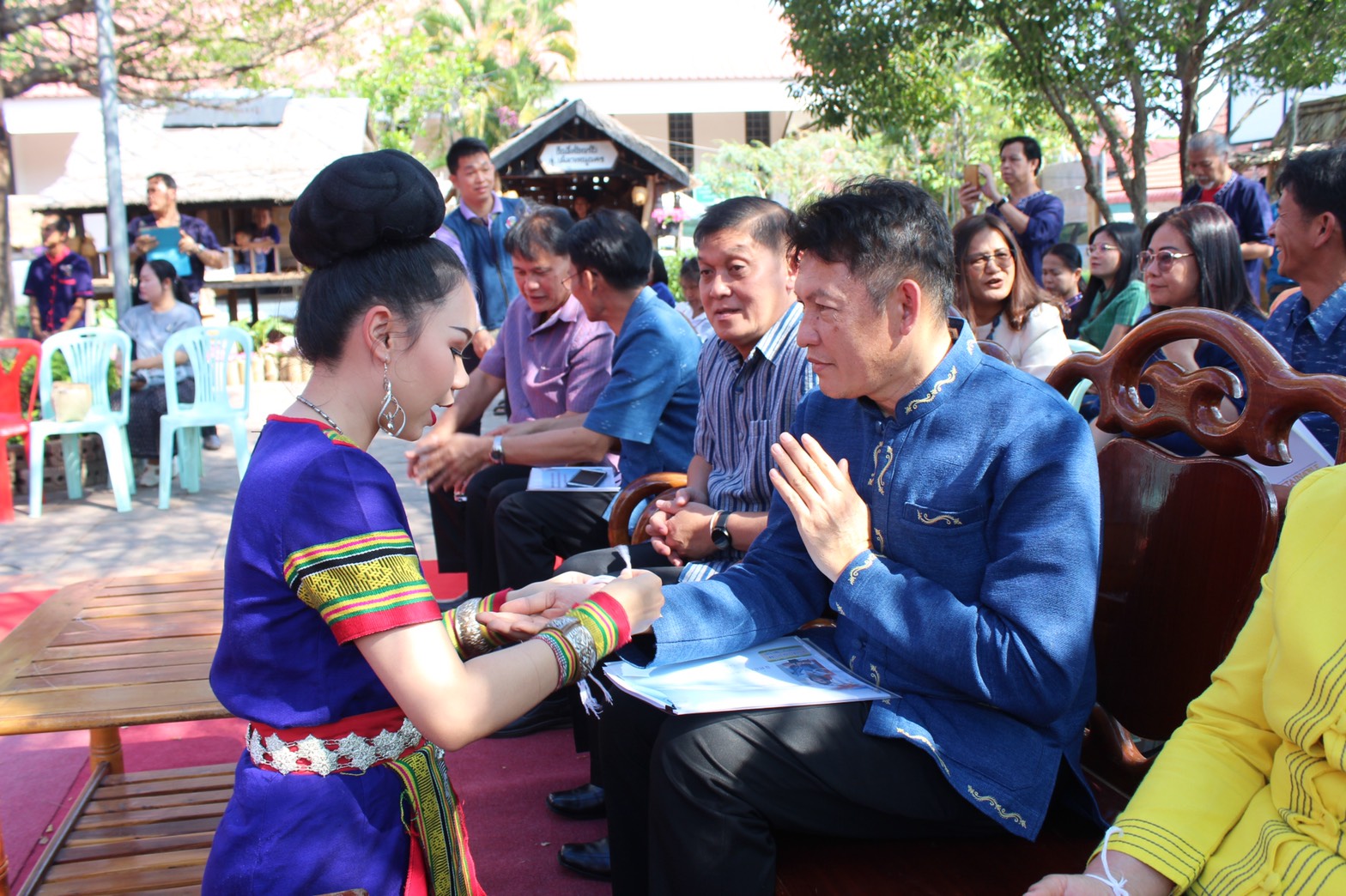 นครพนม -นางวิไลวรรณ ไกรโสดา รองอธิบดีกรมการพัฒนาชุมชน ลงพื้นที่ตรวจราชการและมอบนโยบายเขตตรวจภาคตะวันออกเฉียงเหนือตอนบน 2 (สกลนคร นครพนม มุกดาหาร)