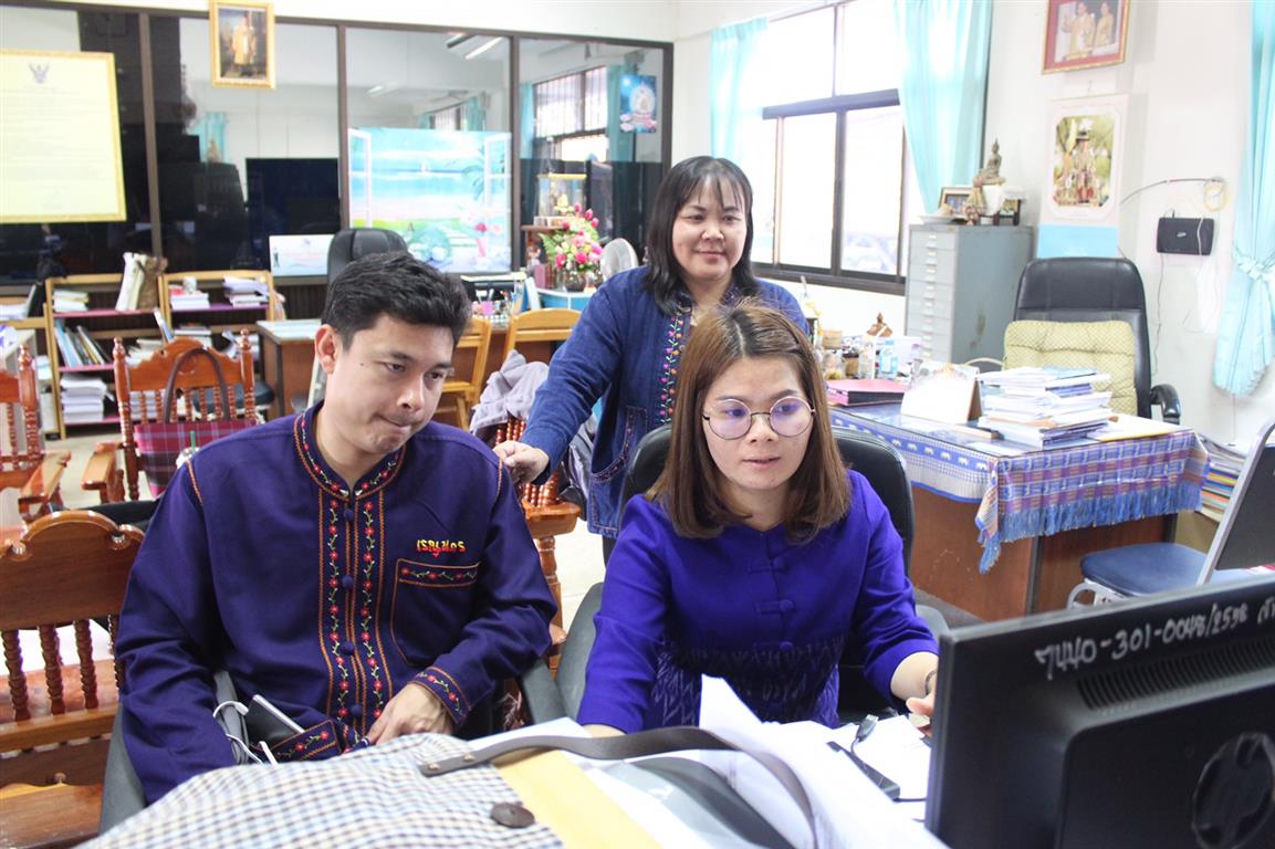 20 ก.พ. 2563 พช.นครพนม สนับสนุนระบบเทคโนโลยีสารสนเทศและการประชาสัมพันธ์ สพอ.เรณูนคร