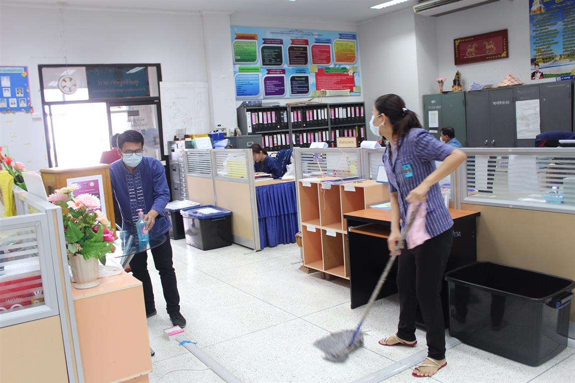 20 มี.ค. 2563 พช.นครพนม “BIG CLEANING DAY “ชาวนครพนมร่วมใจพิฆาตโควิด (COVID – 19)”