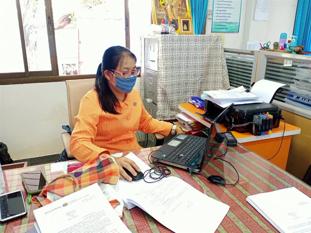 28 พ.ค. 2563 พช.นครพนม ร่วมอบรมการใช้งาน TPMAP/TPMAP Logbook ผ่านระบบ WebEx