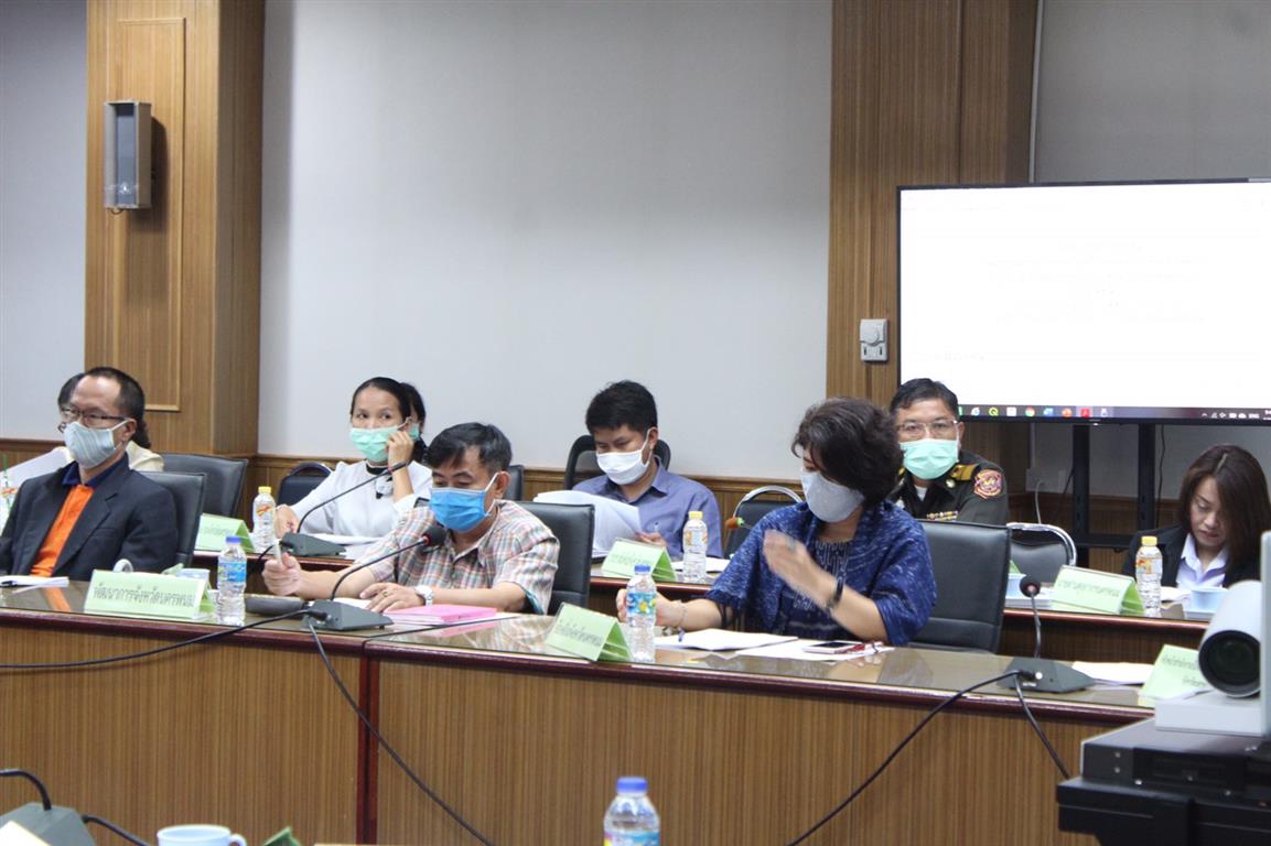 18 มิ.ย. 2563 พช.นครพนม ร่วมประชุมคณะกรรมการผู้บริหารเทคโนโลยีสารสนเทศระดับสูงระดับจังหวัด