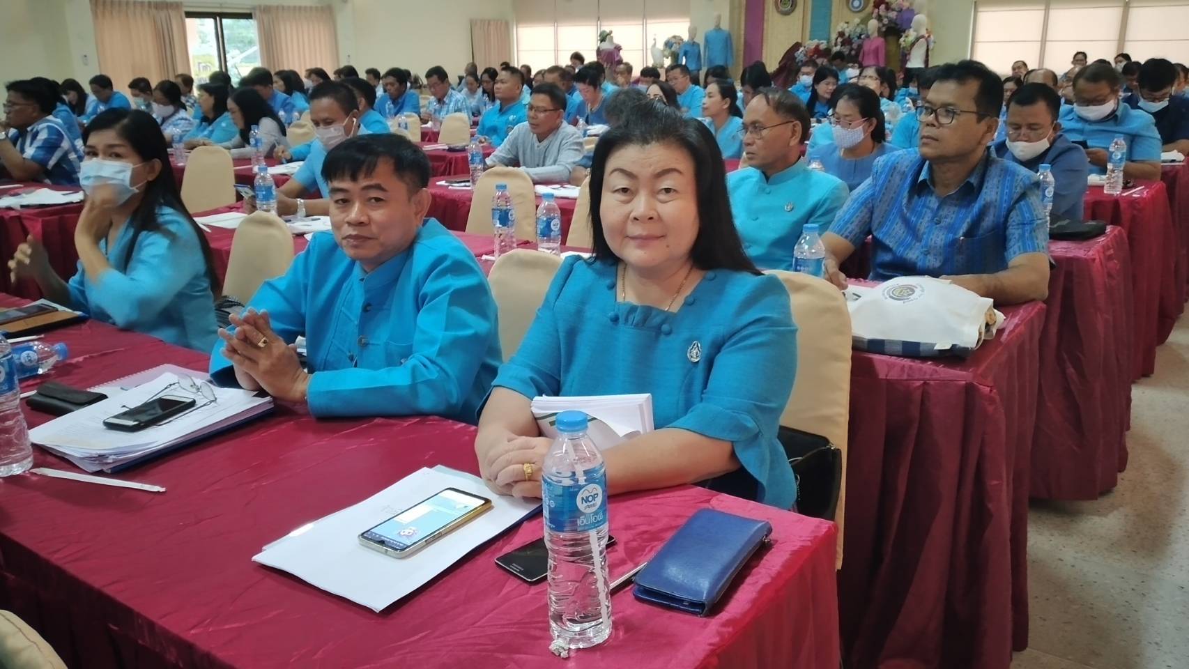 20 ส.ค. 2563 พจ.นครพนม นำทีม ผอ.กลุ่มงาน เเละ พัฒนาการอำเภอ เข้าร่วมการประชุมหน่วยรับตรวจรายไตรมาส เขตตรวจฯ 11 และ 14 ณ ศพช.อุบลราชธานี