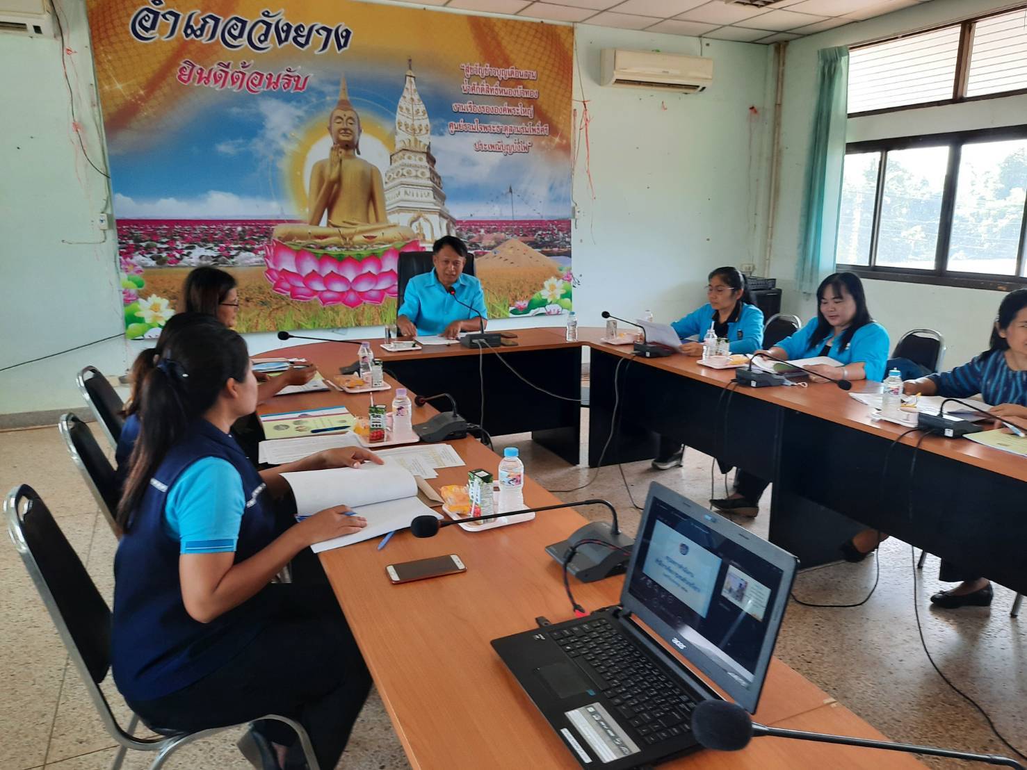 26 ส.ค. 2563 พช.นครพนม นิเทศ ติดตาม สนับสนุนการดำเนินงานพัฒนาชุมชน โซนใต้ (อำเภอวังยาง) ในวันที่ 26 ส.ค.2563 เวลา 09.30 น. ณ สำนักงานพัฒนาชุมชนอำเภอวังยาง จังหวัดนครพนม