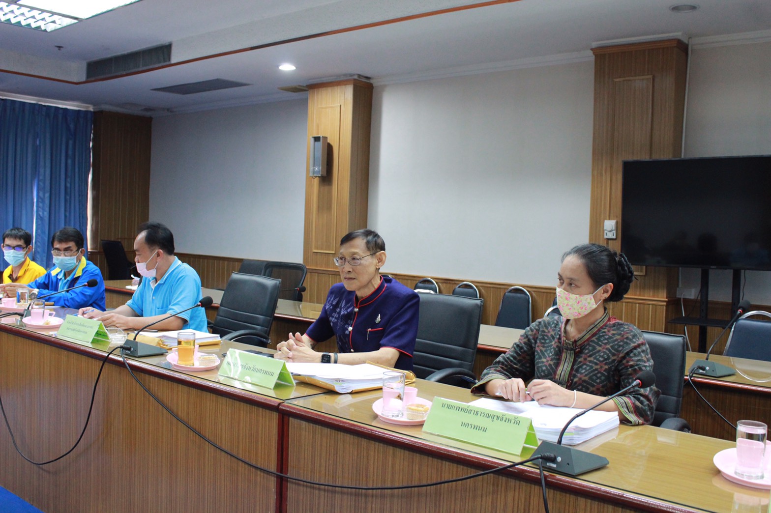 28 ส.ค. 2563 พจ.นครพนม ร่วมประชุมคณะกรรมการพนักงานเทศบาลจังหวัดนครพนม ครั้งที่ 8/2563