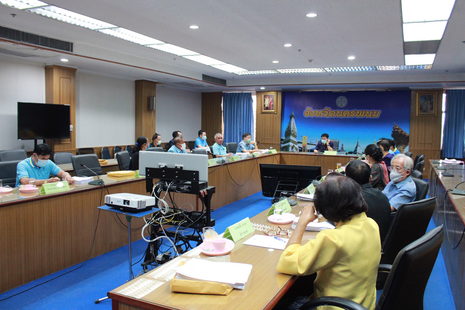 28 ส.ค. 2563 พจ.นครพนม ร่วมประชุมคณะกรรมการพนักงานเทศบาลจังหวัดนครพนม ครั้งที่ 8/2563