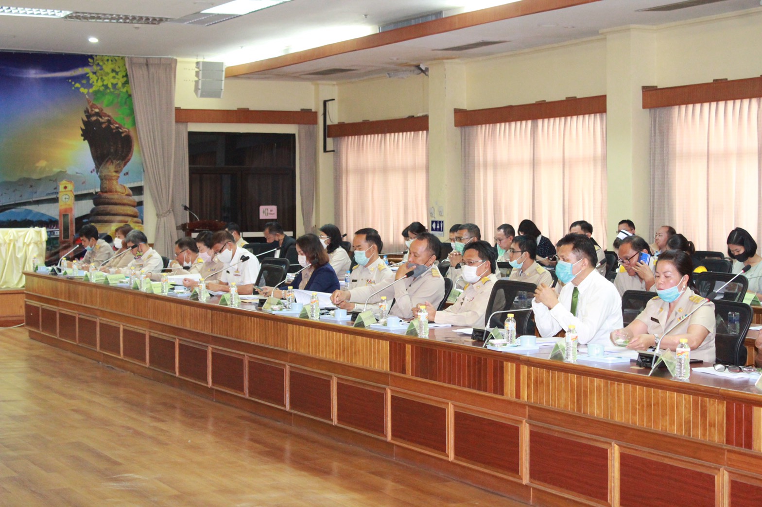 14 ก.ย. 2563 พช.นครพนม ร่วมประชุมคณะกรรมการบริหารงานจังหวัดแบบบูรณาการ (ก.บ.จ.)