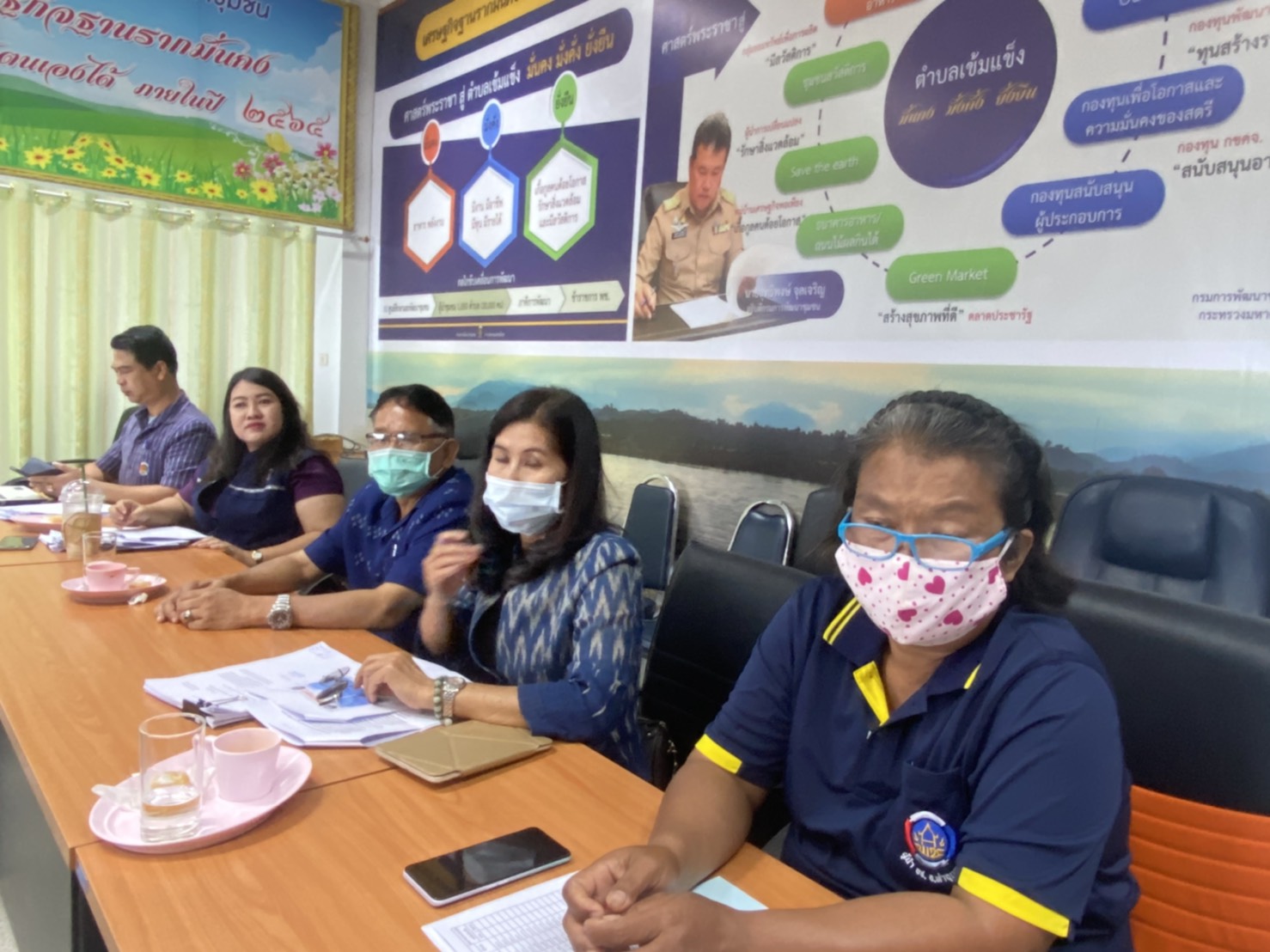 25 ก.ย. 2563 พช.นครพนม ประชุมคณะกรรมการรับรองมาตรฐานการพัฒนาชุมชน (มชช.) ประจำปี 2563