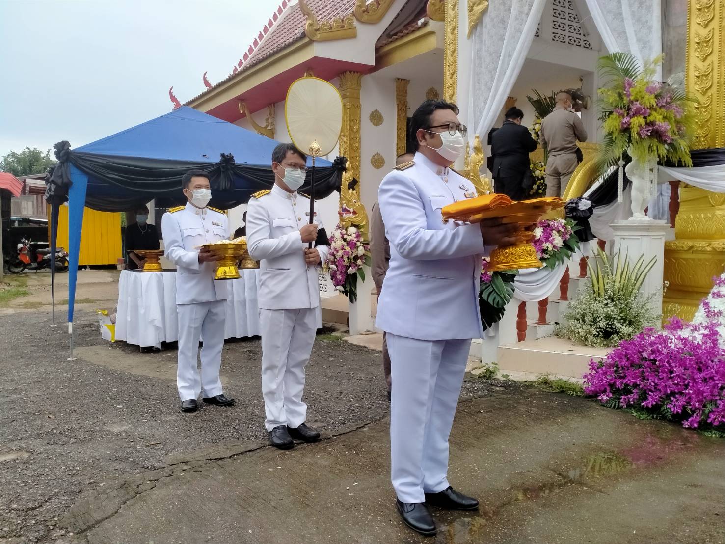8 ต.ค. 2563 พช.นครพนม ร่วมพิธีพระราชทานเพลิงศพ นายสุบิน วิวัฒนะ อดีตพัฒนาการจังหวัดนครพนม