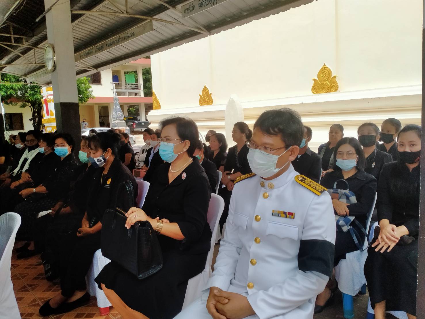 8 ต.ค. 2563 พช.นครพนม ร่วมพิธีพระราชทานเพลิงศพ นายสุบิน วิวัฒนะ อดีตพัฒนาการจังหวัดนครพนม