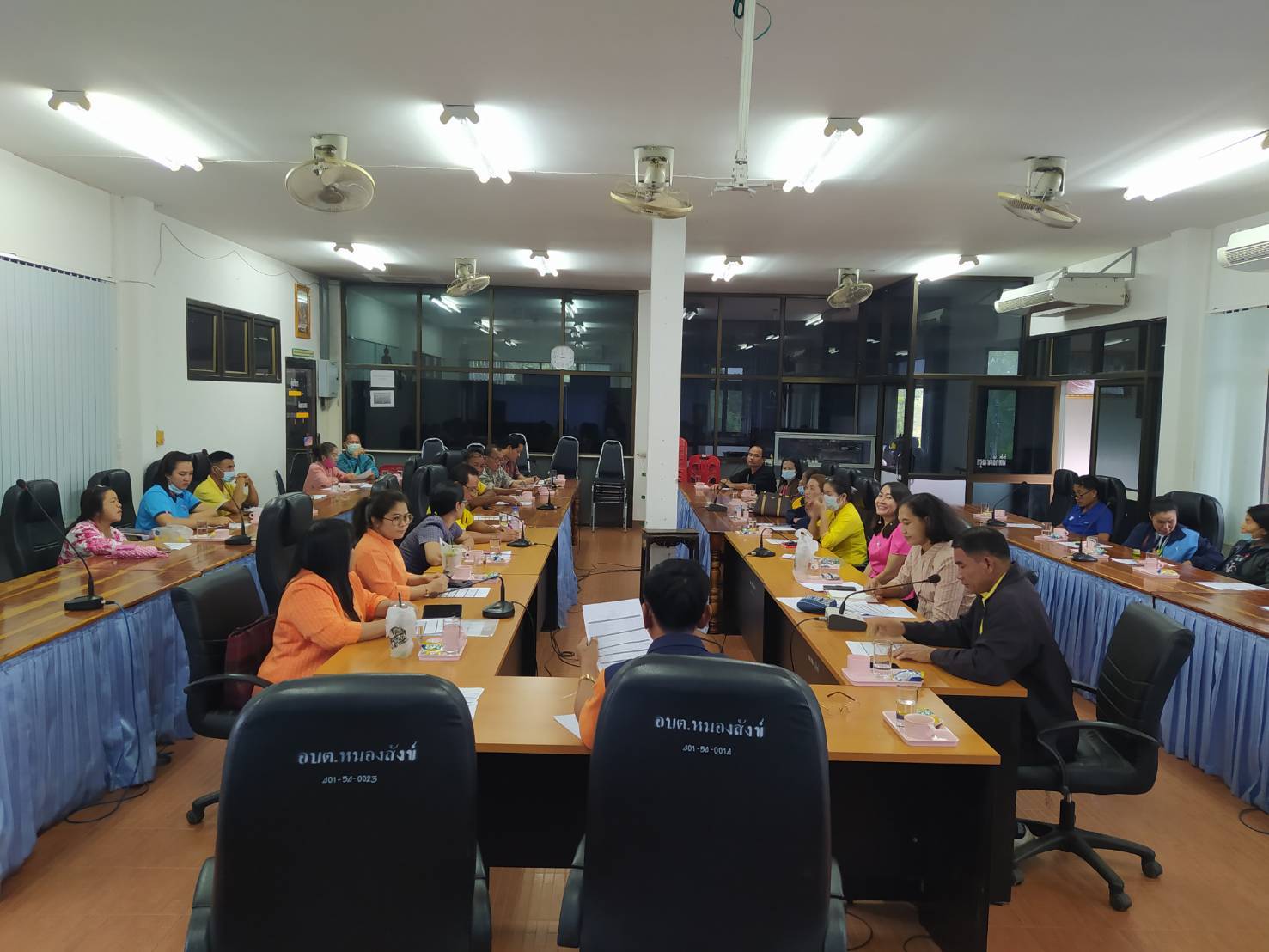 3 พ.ย. 2563 พช.นครพนม ติดตามการจัดเวทีตรวจสอบและรับรองคุณภาพการจัดเก็บข้อมูลความจำเป็นพื้นฐาน (จปฐ.) ด้วยเครื่องมืออิเล็กทรอนิกส์ ปี 2563 ระดับองค์กรปกครองส่วนท้องถิ่น ต.หนองบ่อ ต.หนองสังข์ และต.พุ่มแก อ.นาแก จ.นครพนม