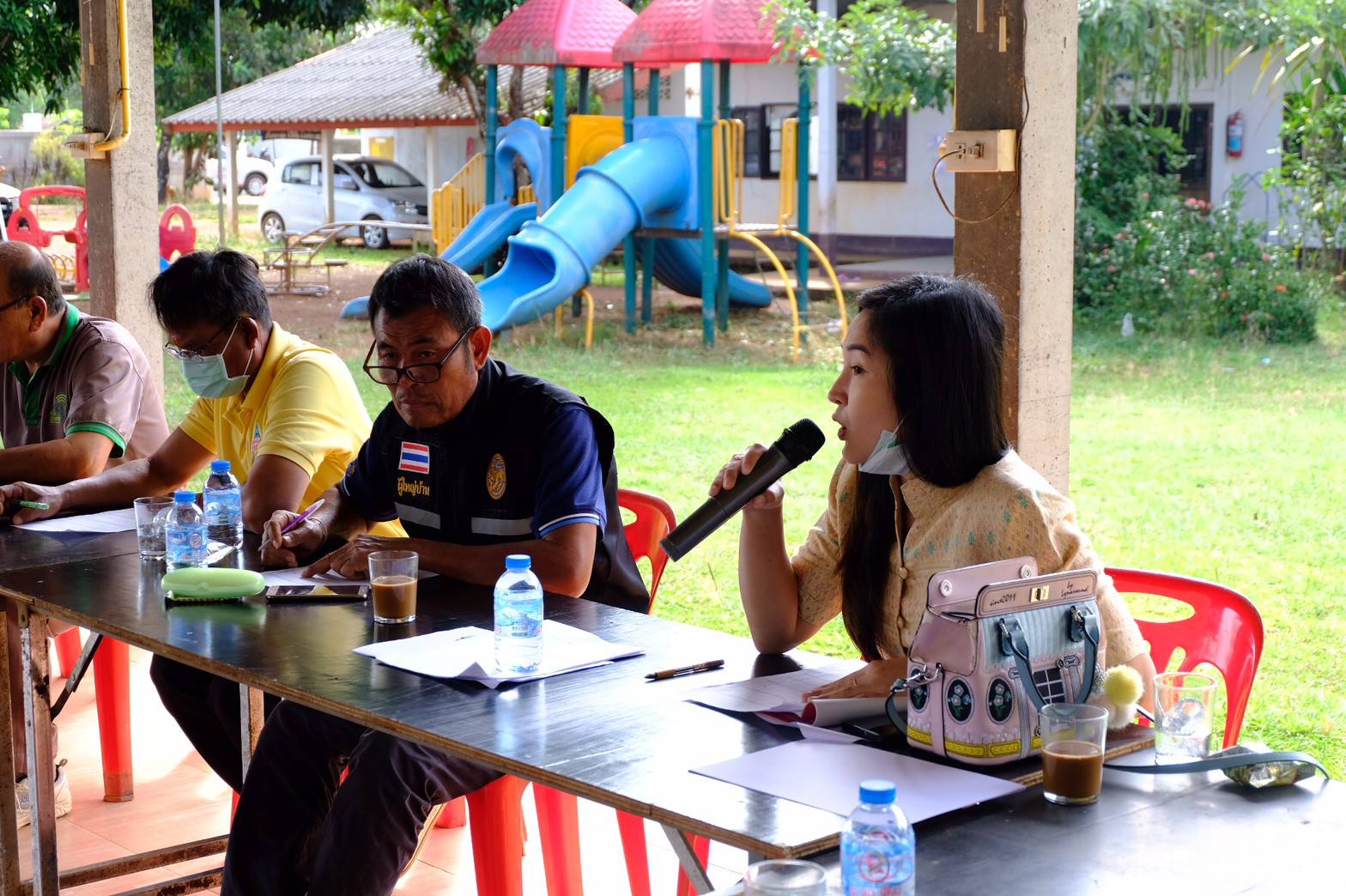 6 พ.ย. 2563 พช.นครพนม ติดตามการจัดเวทีตรวจสอบและรับรองคุณภาพการจัดเก็บข้อมูลความจำเป็นพื้นฐาน (จปฐ.) ด้วยเครื่องมืออิเล็กทรอนิกส์ ปี 2563 ระดับองค์กรปกครองส่วนท้องถิ่น ต.โคกสูง อำเภอปลาปาก จ.นครพนม