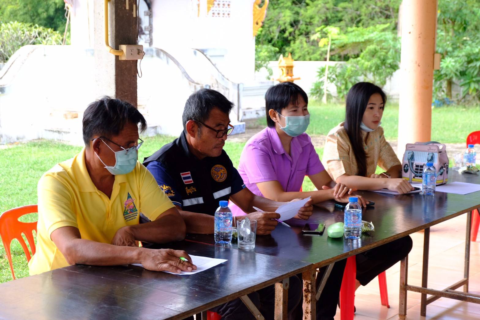 6 พ.ย. 2563 พช.นครพนม ติดตามการจัดเวทีตรวจสอบและรับรองคุณภาพการจัดเก็บข้อมูลความจำเป็นพื้นฐาน (จปฐ.) ด้วยเครื่องมืออิเล็กทรอนิกส์ ปี 2563 ระดับองค์กรปกครองส่วนท้องถิ่น ต.โคกสูง อำเภอปลาปาก จ.นครพนม