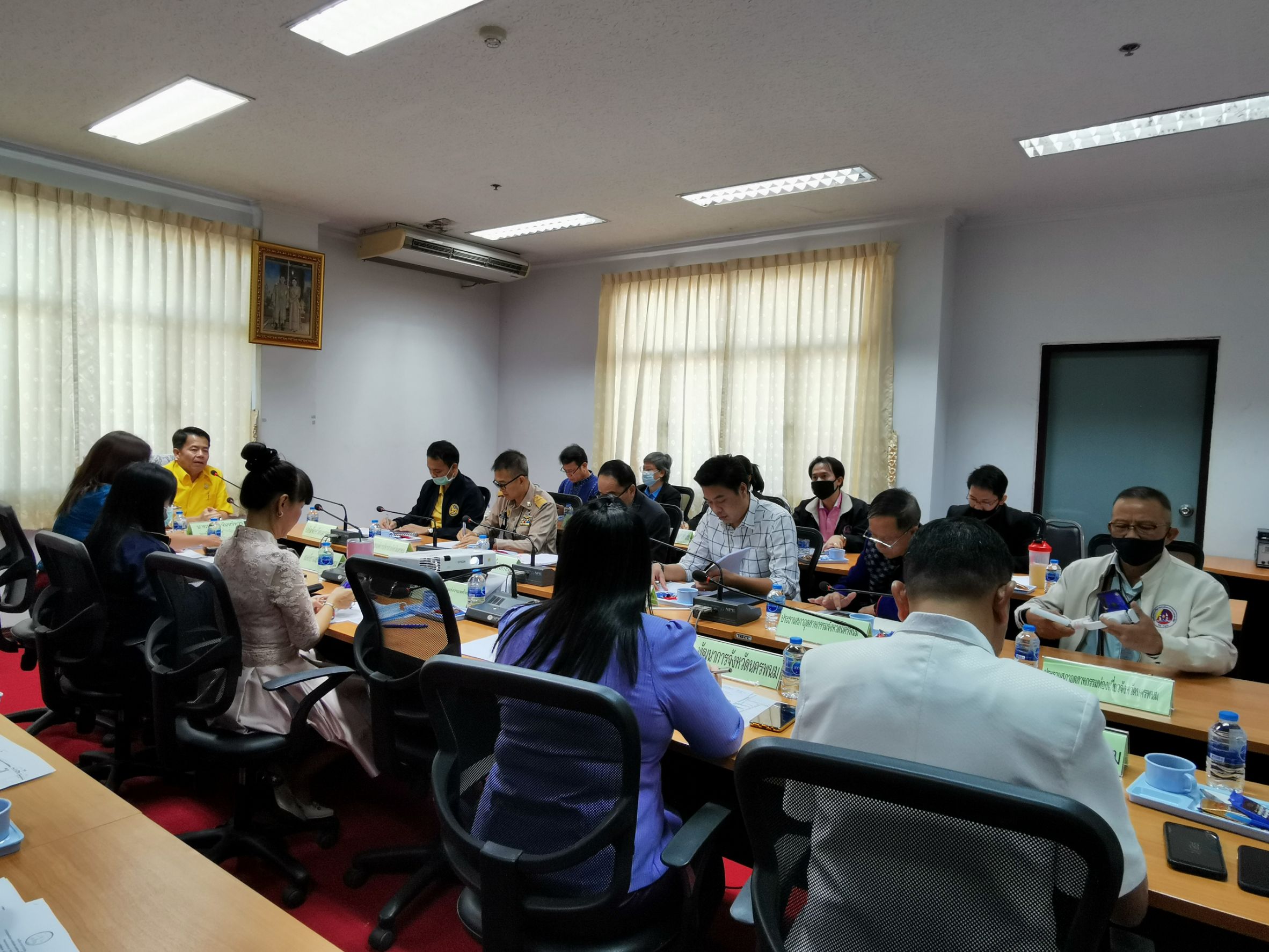 4 พ.ย. 2563 พช.นครพนม ร่วมประชุมเตรียมความพร้อมการจัดงานเทศกาลขึ้นปีใหม่จังหวัดนครพนม “Nakhonphanom Winter Festival”