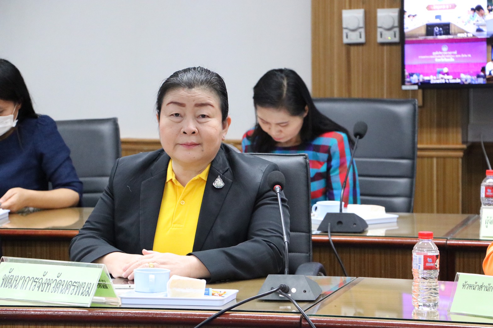 6 พ.ย. 2563 พช.นครพนม ร่วมการประชุมมอบนโยบายของรองนายกรัฐมนตรี และภารกิจสำคัญของกระทรวงมหาดไทย ประจำปีงบประมาณ พ.ศ. 2564 ผ่านระบบวีดิทัศน์ทางไกล (VDO Conference)