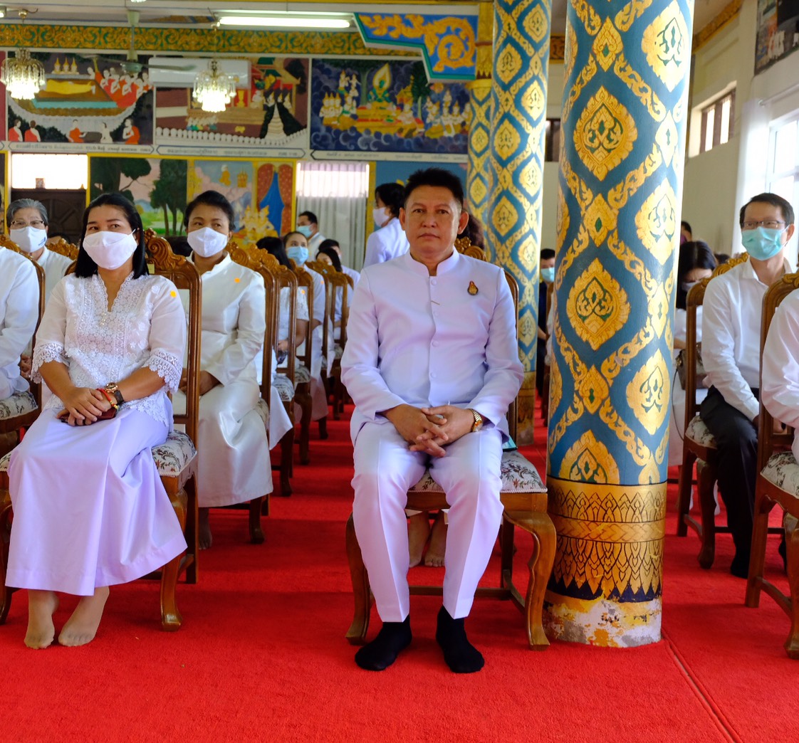 24 พ.ย. 2563 พช.นครพนม ร่วมพิธีเจริญพระพุทธมนต์เพื่อความเป็นสิริมงคลให้กับแผ่นดินและปวงชนไทยทุกหมู่เหล่า ในโอกาสวันชาติ และวันพ่อแห่งชาติ 5 ธันวาคม 2563
