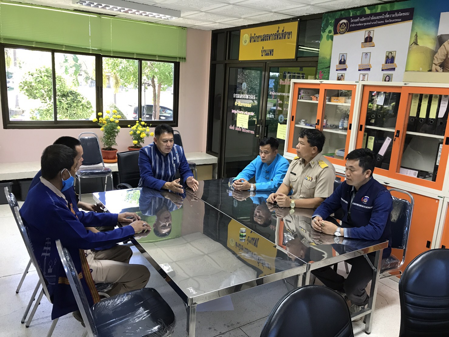 25 พ.ย. 2563 พจ.นครพนม ติดตาม สนับสนุนการประเมินความเหมาะสมกับตำแหน่ง เพื่อจัดจ้างเป็นลูกจ้างเหมาบริการ “โคก หนอง นา โมเดล”