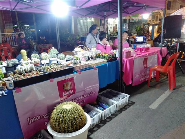 พช.นครพนม ดำเนินโครงการ OTOP เคลื่อนที่ (OTOP Mobile) ในกิจกรรมตลาดนัดออมสิน