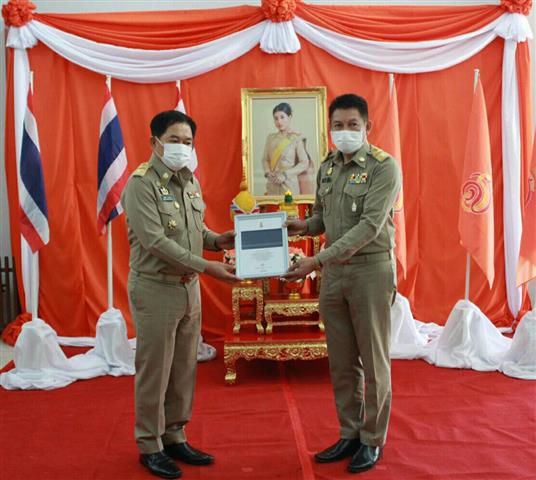พช.นครพนม จัดพิธีถวายพระพรชัยมงคล สมเด็จพระเจ้าลูกเธอ เจ้าฟ้าสิริวัณณวรี นารีรัตนราชกัญญา เนื่องในโอกาสวันคล้ายวันประสูติ 8 มกราคม 2564 และพิธีมอบลายผ้า “ผ้ามัดหมี่ลายขอเจ้าฟ้าสิริวัณณวรีฯ” เพื่อสืบสาน อนุรักษ์ศิลป์ผ้าถิ่นไทย