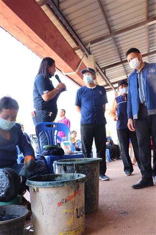 หัวหน้าผู้ตรวจราชการกรมการพัฒนาชุมชน ลงพื้นที่ตรวจราชการเพื่อติดตามผลการดำเนินงานของหน่วยรับตรวจ พื้นที่อำเภอนาหว้า
