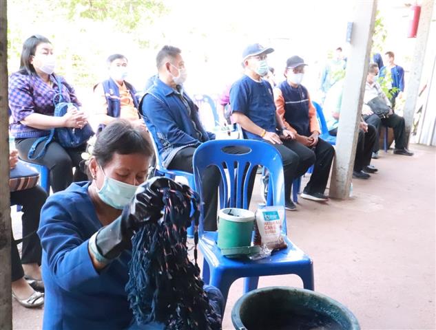 หัวหน้าผู้ตรวจราชการกรมการพัฒนาชุมชน ลงพื้นที่ตรวจราชการเพื่อติดตามผลการดำเนินงานของหน่วยรับตรวจ พื้นที่อำเภอนาหว้า
