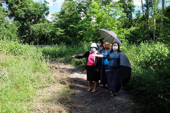 พช.นครพนม สนับสนุนการดำเนินงาน “โคก หนอง นา พช.”