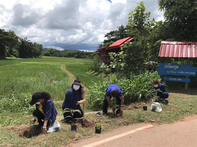 พช..นครพรม “ปลุกพลังหัวใจรุกรบ” สร้างความมั่นคงทางอาหาร สู้ภัยโควิด 19