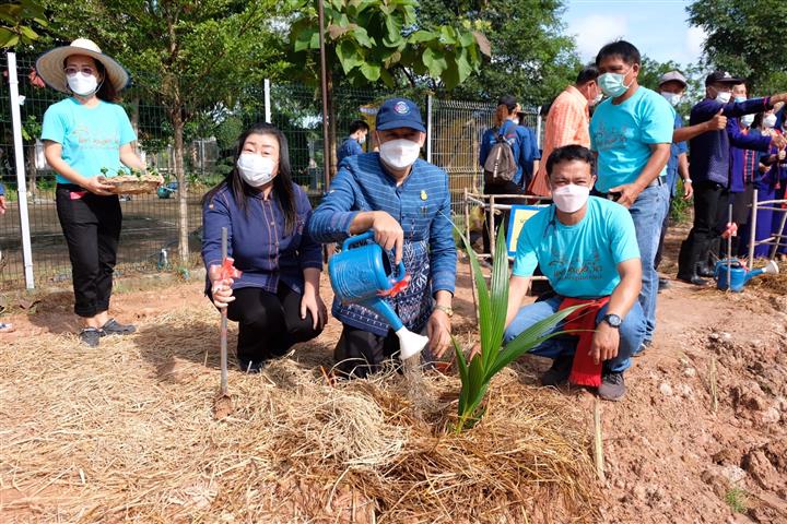 พช.นครพนม รุกรบขับเคลื่อน “โคก หนอง นา สถานพินิจฯ นครพนม”